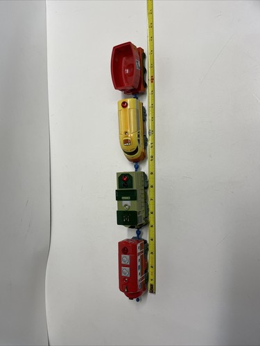 Lot of 3 Chuggington Talking Trains 2010 Learning Curve + One Cargo Train Car - Picture 12 of 12