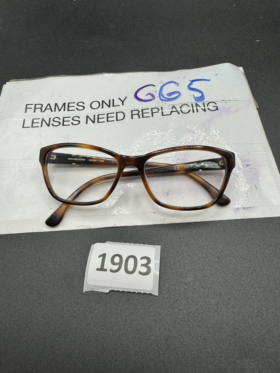 Michael Kors Women's Eyeglasses MK269 240 Tortoise Semi Cat Michael Kors Women's Eyeglasses MK269 240 Tortoise Semi Cat