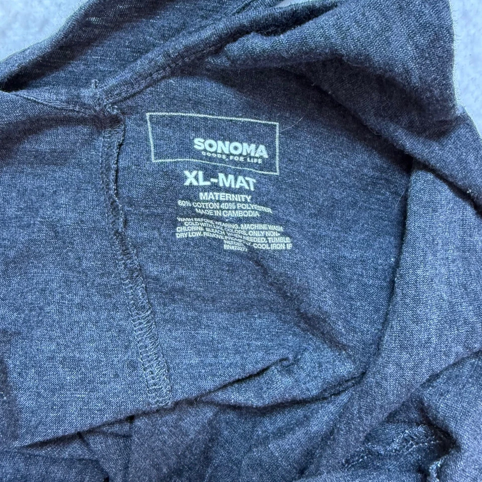 Sonoma Mujer XL Camisa Maternidad Camiseta sin Mangas Espalda Corredora Entrenamiento Informal XL Foto 4 de 4