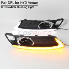 Telaio fendinebbia led per Hyundai Venue 2020+ DRL luce diurna con segnale di svolta