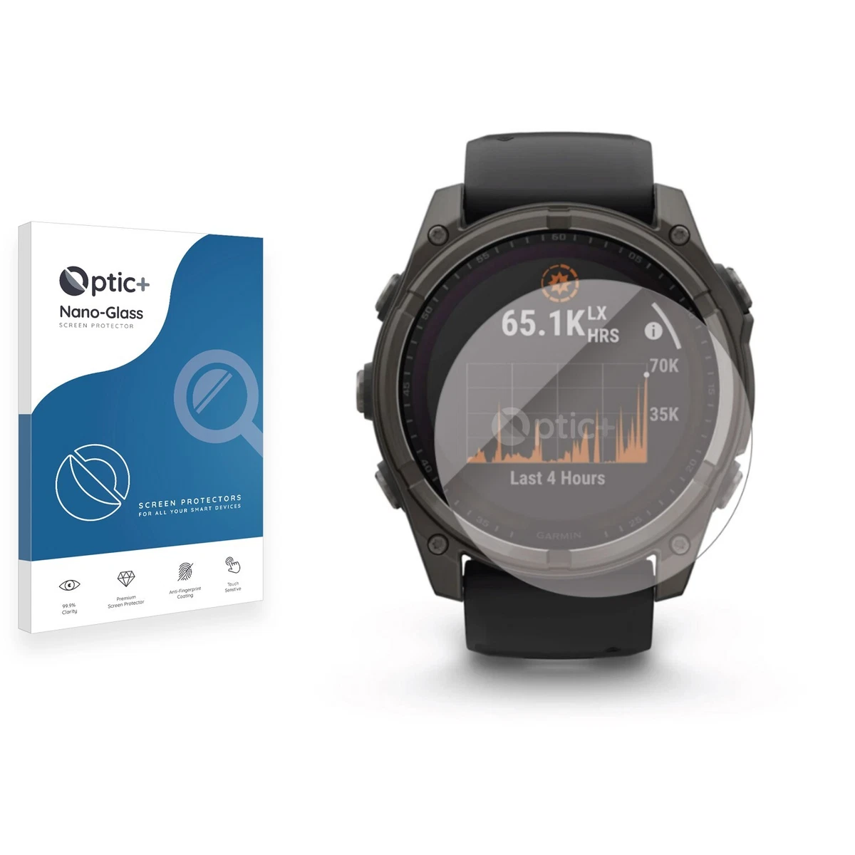 ELECTRÓNICA REY Pellicola In Vetro Temperato Per Garmin Edge 1000 – Protezione Schermo 9H + Oleofobico