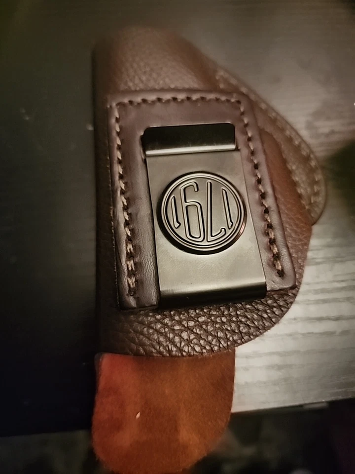 1791 Brown Fair Chase Deer Hide Genuine Leather IWB Gun Holster - Choose Size - Image 2 of 2