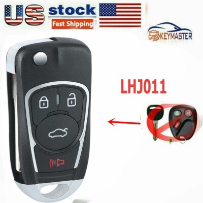 Upgraded Flip Remote Car Key FOB for GM Hummer H2 Chevrolet Cadillac ...