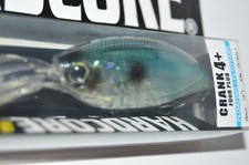 duel yo zuri hardcore deep crank 3" 3/4oz crankbait 4+ r1190-gssh ghost shad
