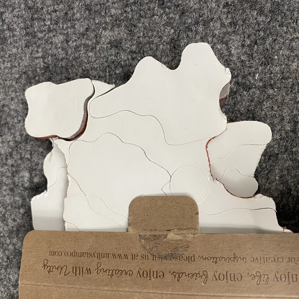 Unity Stamp Company Greetings Of Christmas Unmounted Rubber 17 Stamp Set NEW - Image 4 of 4