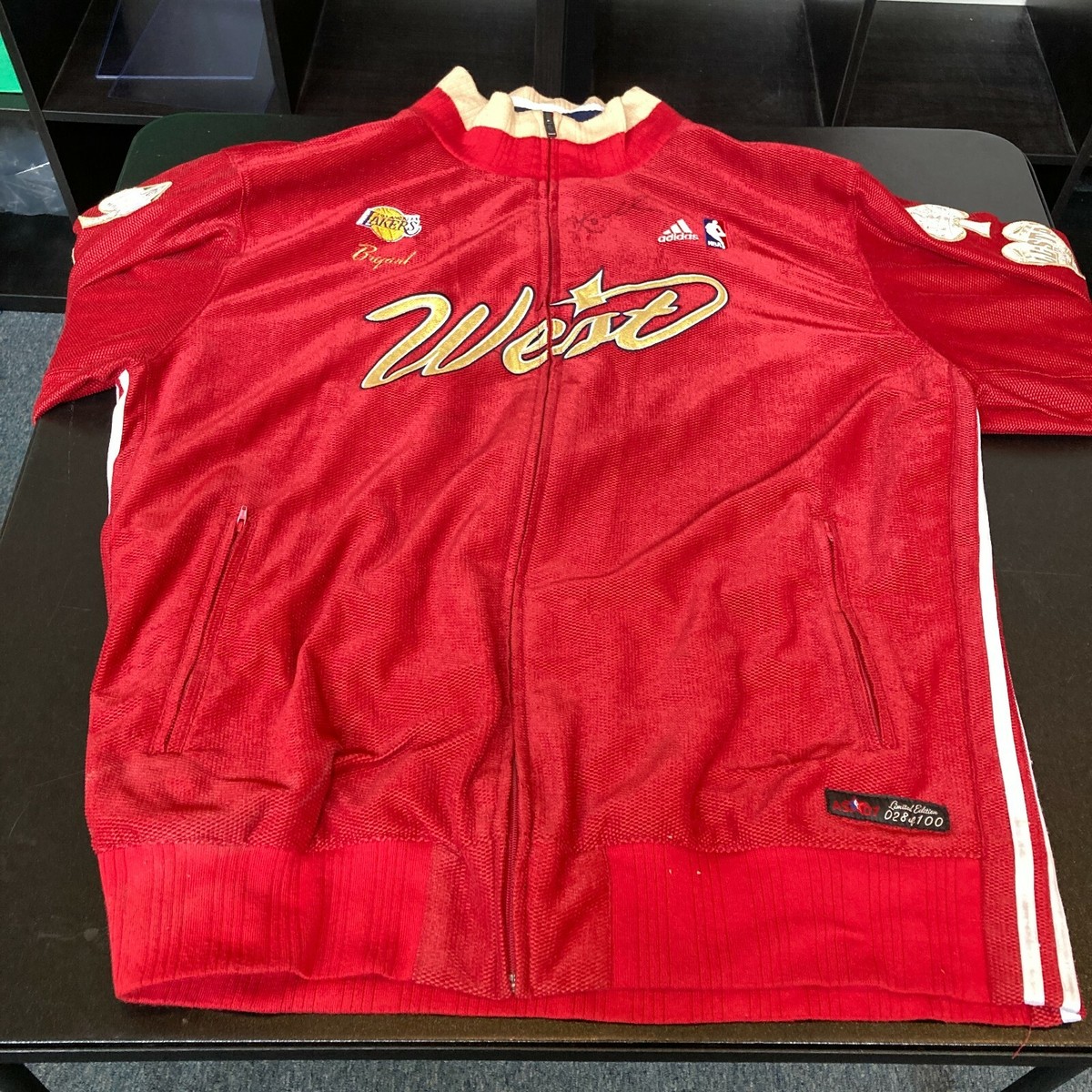 Kobe Bryant Signed Authentic 2007 All Star Game Warm Up Jacket JSA