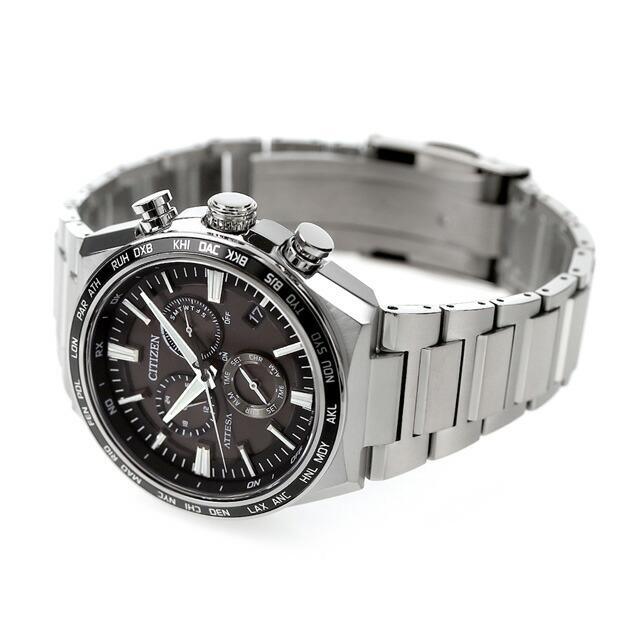 時計 CITIZEN ATTESA cb5966-69e ATTESA Black Dial Super Titanium Bracelet CB5966-69E | CITIZEN