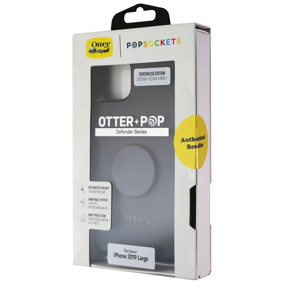 Otter + Pop Defender 系列保护壳 适合 Apple iPhone 11 (6.1 英寸)- 黑色 — 第 3/4 张图片