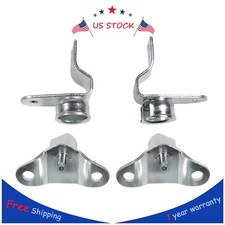 4 Pieces Tailgate Hinge Kit Set For 1999-06 Chevy Silverado Gmc Sierra Tail Gate