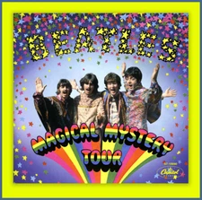 The Beatles- Magical Mystery Tour 45 Pic Sleeve No Record- Colored Vinyl Series