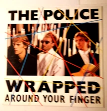 1983 White Label Promo 12" Single LP The Police "Wrapped Around Your Finger"