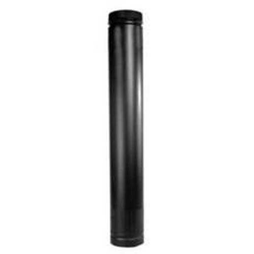 NEW Selkirk DSP6TL Telescopic Double Wall Stove Pipe, Matte Black, 6" x