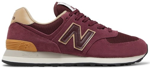 New Balance Rainier Low Glazed Ginger Burgundy Leather  display picture 1