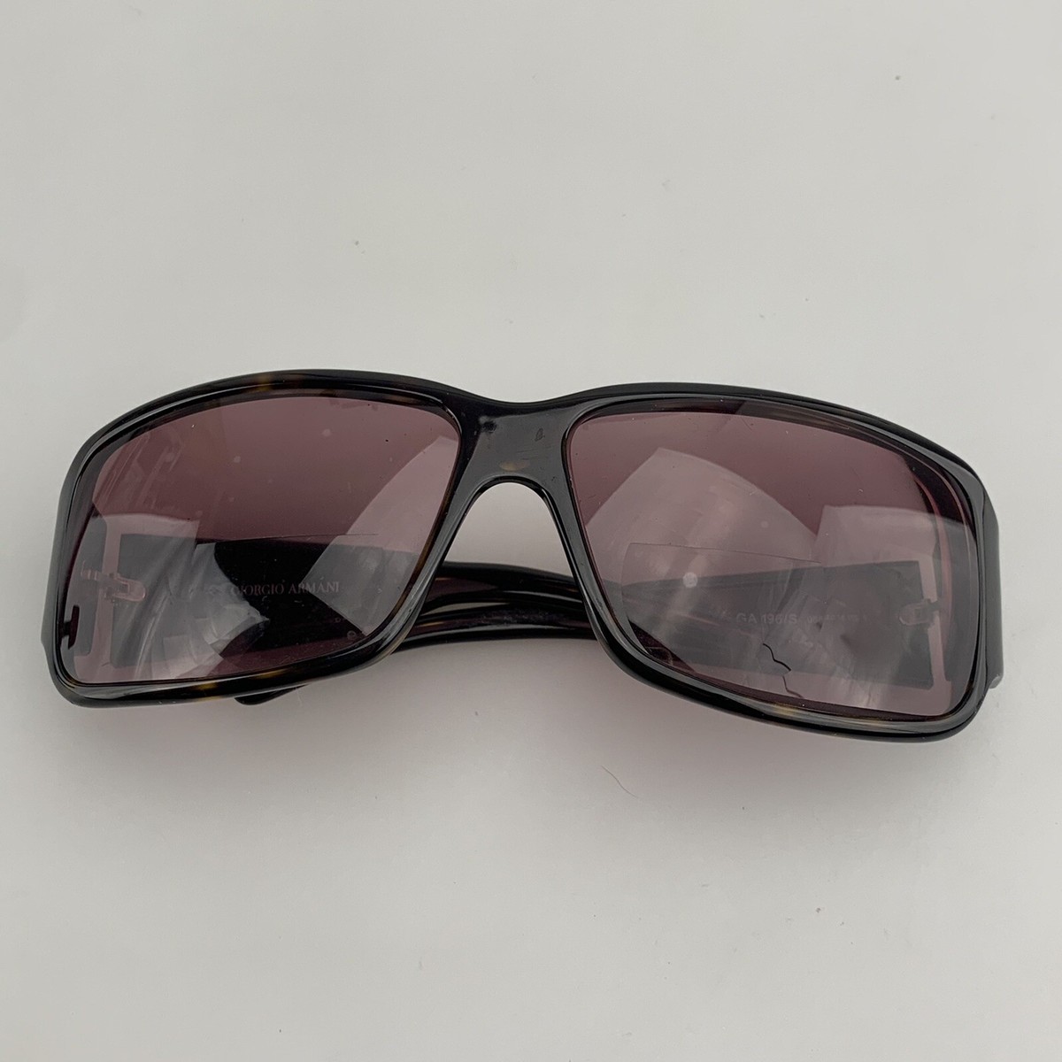 Vintage Giorgio Armani sunglasses GA 196 Italy Sunglasses Giorgio Armani 664 Octagonal Vintage Sunglasses main image 3