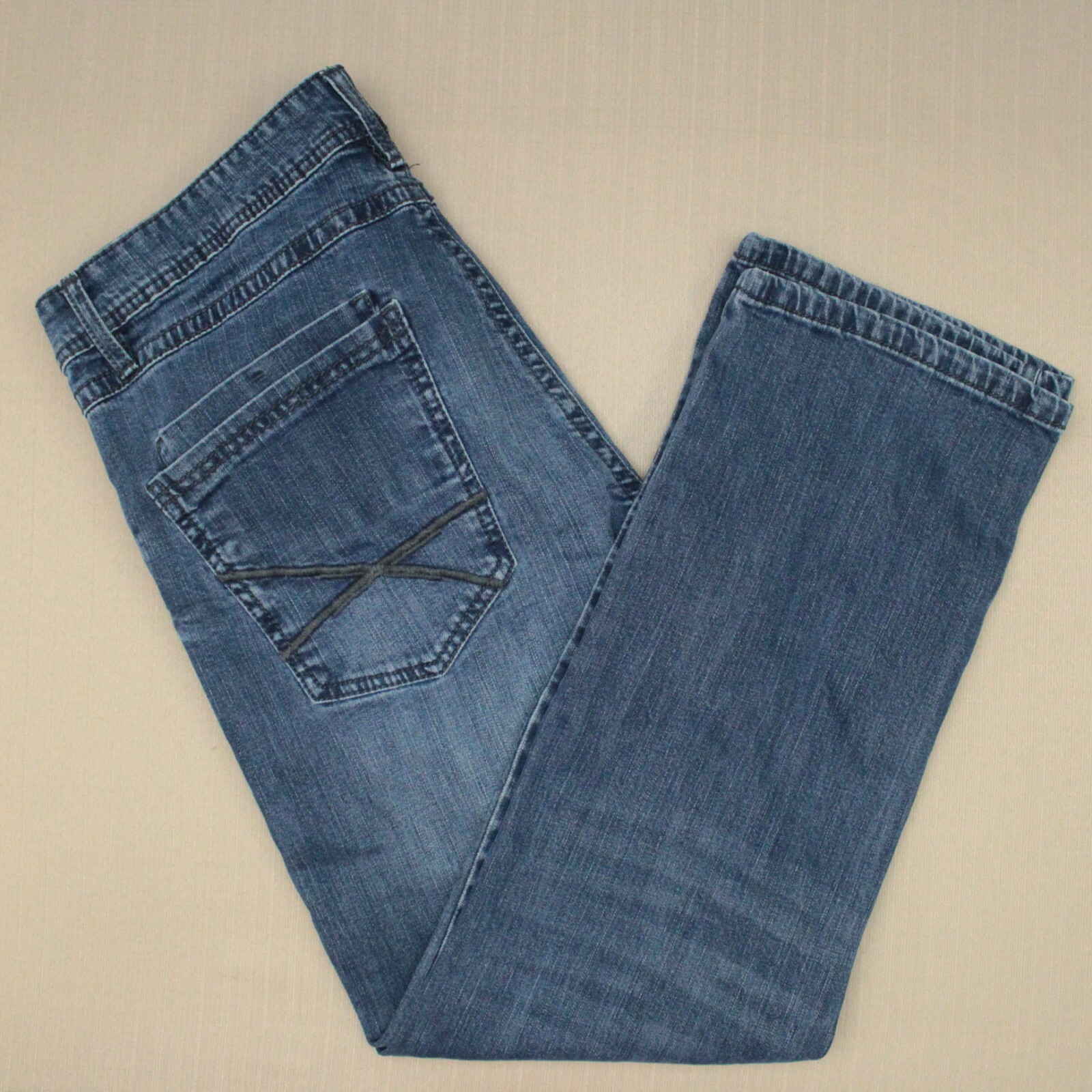 T. K. Axel Mid Rise Straight Leg Jeans Men's Size 36 X 30 Medium Wash
