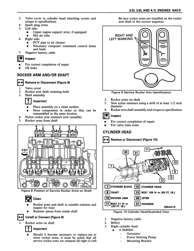 1983 Buick Service Manual All Models - 2 Volume Set - Image 3 of 4
