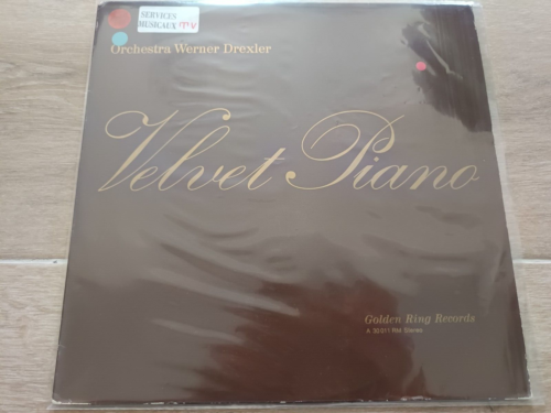 LP  MUSIC LIBRARY Orchestra Werner Drexler – Velvet Piano   germany jazz pop - Photo 1/4