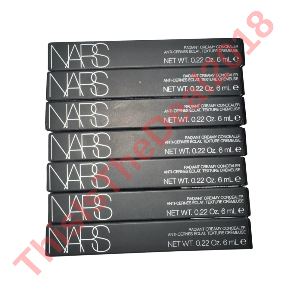 Nars Radiant Creamy Concealer 6 ml FULL SIZE - VERSCHIEDENE FARBEN ERHÄLTLICH - ORIGINAL