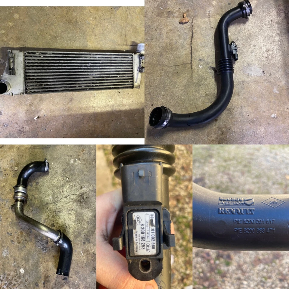Durite suralimentation turbo renault scenic 2 dci 120ch - Photo 1/4
