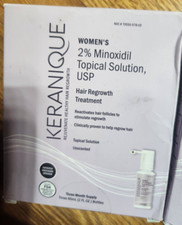 Keranique Hair Regrowth Treatment WOMEN'S 2 Minoxidil - 60ML - 3PK