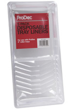 ROLLER TRAY LINERS 4 INCH PK5