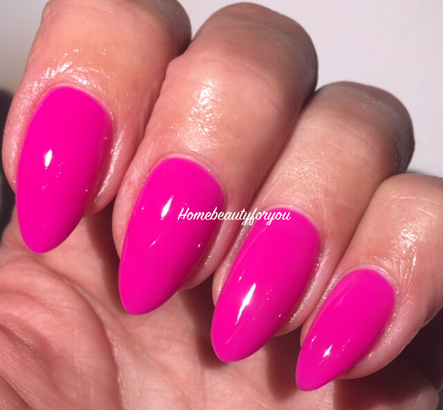 BLUESKY GEL POLISH NEON PINK FUSHCIA SUMMER NAIL PURITY N07 UV LED SOAK OFF