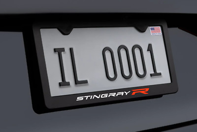 C8 Corvette Stingray R Racing IMSA License Plate Frame C8 Z51 Z06 C8R C8.R