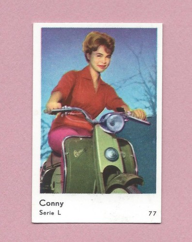 1960 Dutch Gum Serie L #77 Conny Froboess