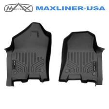 SMARTLINER Custom Fit Floor Mats 1st Row 2019-2024 Ram 1500 Crew Cab Quad Cab