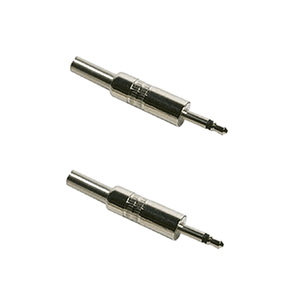 4 Fiches Jack 6.35 Mâle Mono Capot Métal Connections à Souder
