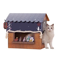 Happy Paws Cat Tent for Indoor Cats, Kitty shelter for Cat Bed and Dog Bed Sm...