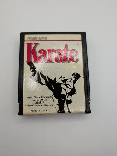 Karate (Atari 2600, 1987) CART ONLY