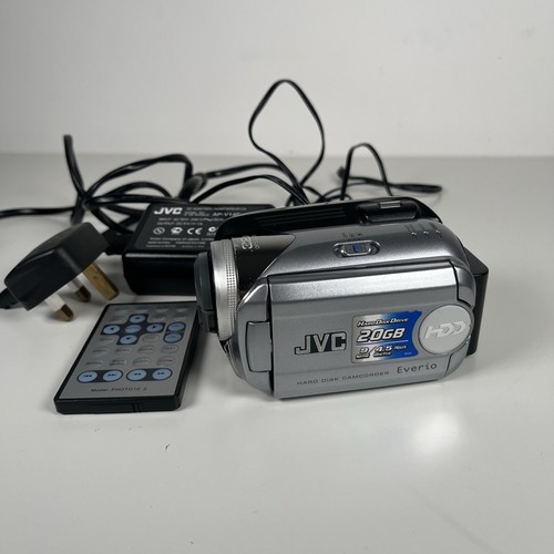 JVC Everio GZ-MG21EK 20GB Hard Disk Drive Camcorder Video Camera *READ*
