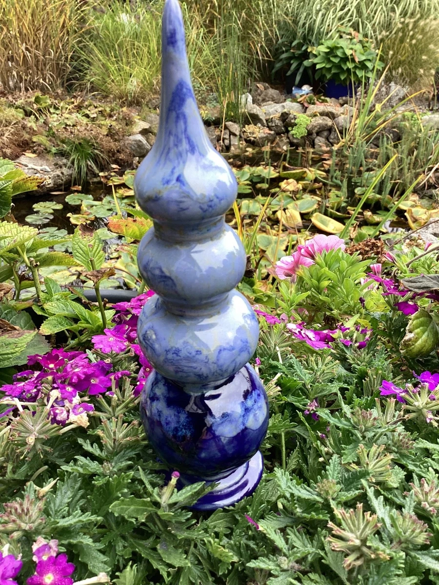 Gartenfiguren und Verzierungen in Blau aus Keramik für den Außenbereich online kaufen