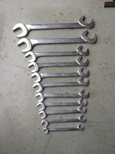 Snap-on Large Sae Four Way Angle Open End Wrench Lot 38-1-12 Vs Models