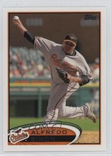 2012 Topps Factory Set Corrected Stat Line Alfredo Simon #22 0h1