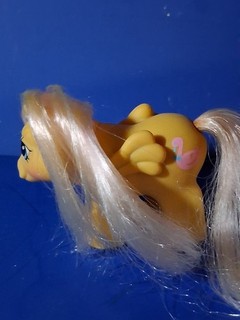 1987 My Little Pony G1 Vintage Newborn Pegasus Baby Dibbles Orange Peach