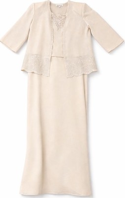 mother of the bride dress champagne with jacket Champagne Mother Of The Bride Dress with Jacket Glitter Lace Bodice Satin Mother Of The Bride Dress