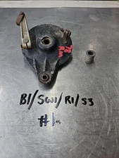 1978 78 SUZUKI RM 125 C REAR BRAKE BACKING PLATE HUB