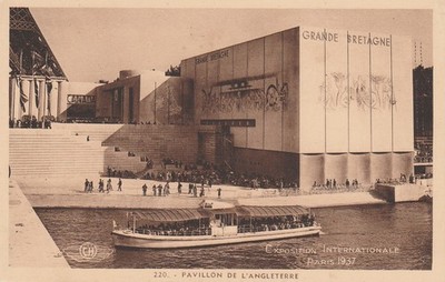 AK Expos. Internat. Paris 1937. Pavillon de l'Angleterre 