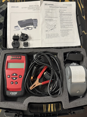 Exide Battery Tester OTC SPX 3167 Sabre HP HD Electrical System Diag W/Printer