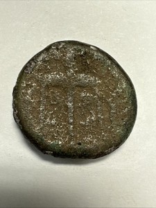 275-215 BC Sicily Syracuse Hieron II Ancient Coin Poseidon Dolphin Trident