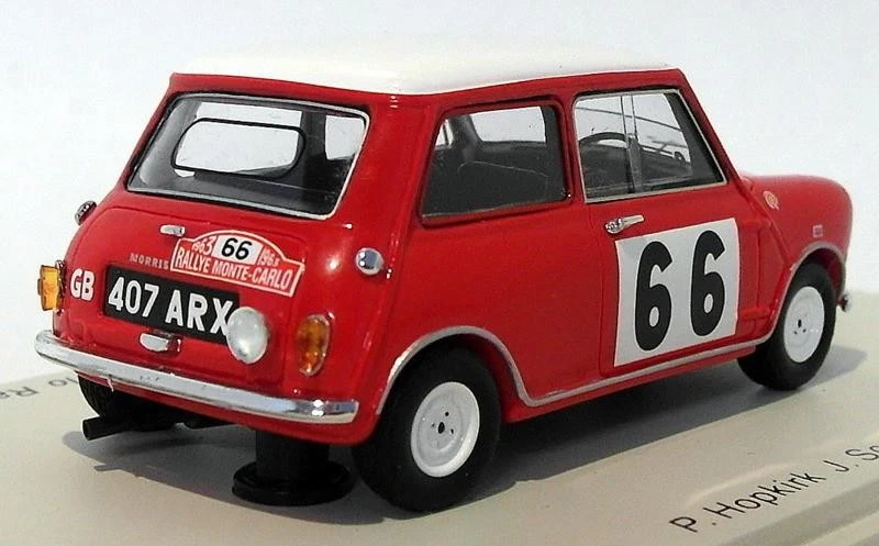 Spark Models 1/43 Scale Resin S1188 - Morris Mini Cooper #66 Monte Carlo 1963 - Image 3 of 4