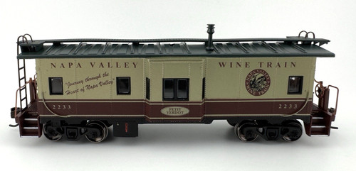 Athearn 8509 Escala HO Napa Valley Ferrocarril Bahía Ventana Caboose *PETIT VERDOT* | Condition: New