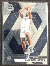 2024-25 Panini Mosaic - Zion Williamson #119 Silver Prizm Pelicans