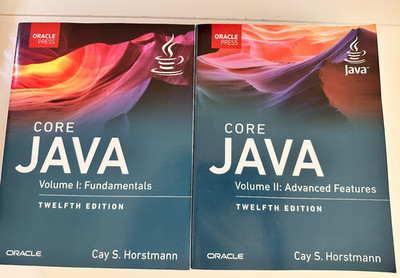 Oracle Press Java Ser.: Core Java : Fundamentals, Volume 1-2 by Cay Horstmann...