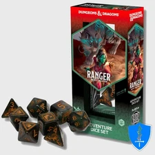 Ranger Beast Master Class Dice - Set of 8 - Sirius Dice D&D RPG