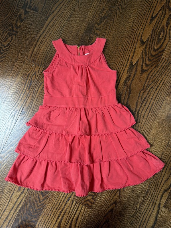 Kate Spade Girls Size 7 Tiered Ruffle Dress