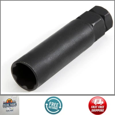 BRANDED ​Steelman Pro 6-Spline 45/64" Lug Nut Key – Thin-Walled, Extra-Long