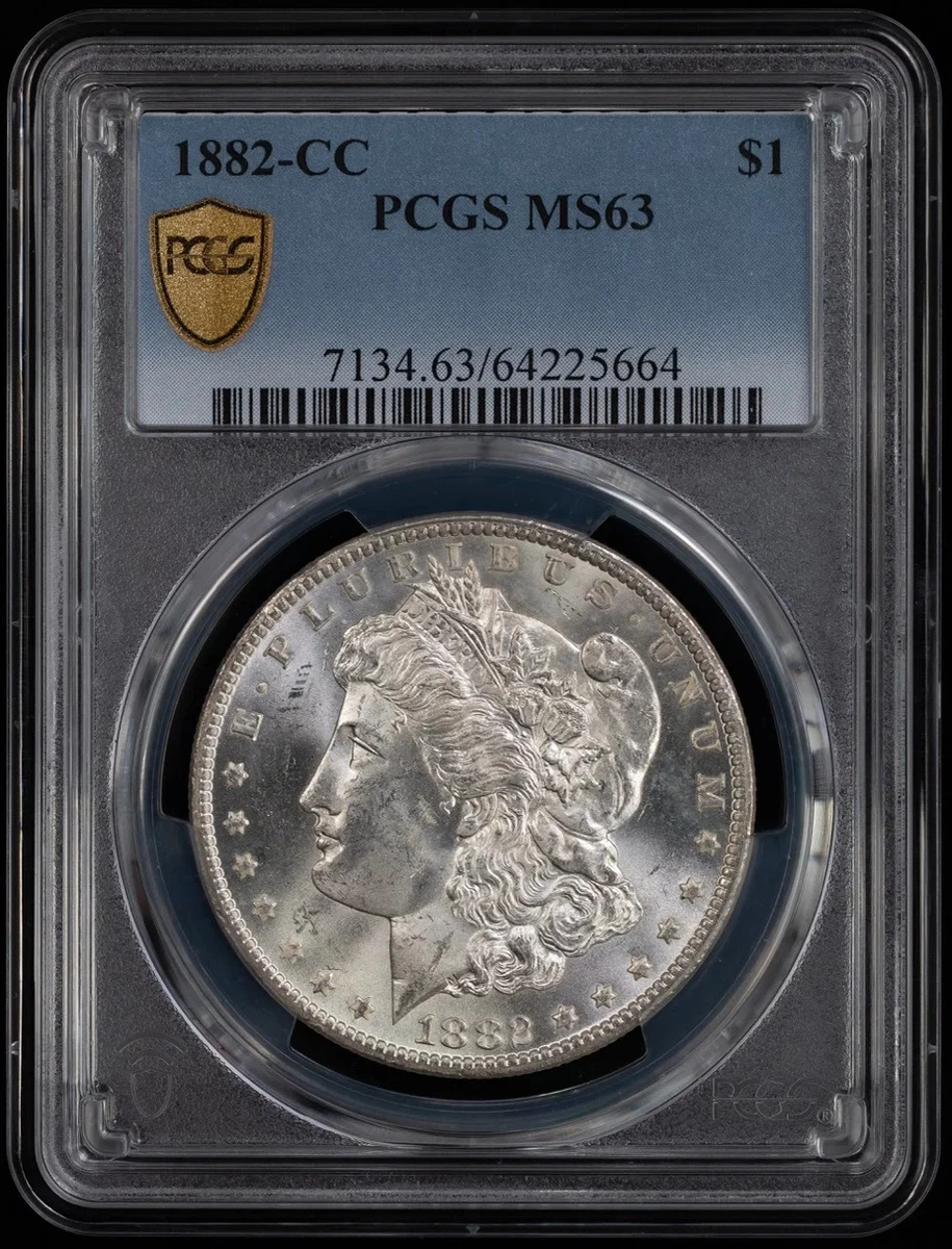 PCGS-MS63 USA モルガンダラー 1882O 銀貨 ニューオリンズ New Orleans